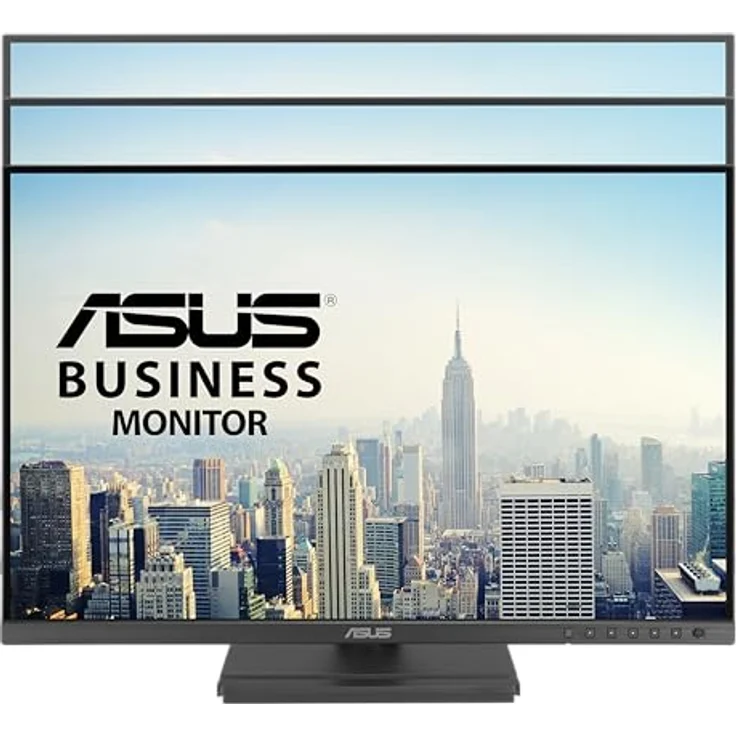 ASUS Business BE248QF, 24,1 Zoll WUXGA Monitor mit 100Hz, ergonomisch, Pivot, Blaulichtfilter, EPEAT Gold, DisplayPort, HDMI, USB-Hub, D-Sub, Speaker – Bild 2