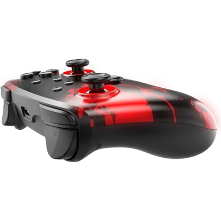 Freaks and Geeks Kabelloser Bluetooth Controller für Nintendo Switch und PC Windows 10, Gaming Controller mit "Du bist gestorben" Design – Bild 4