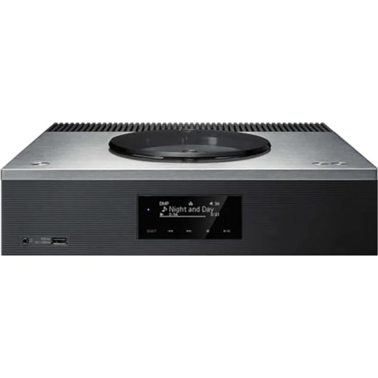 Technics SA-C600EG-S, Premium CD Netzwerk Receiver mit 60 W pro Kanal, Bluetooth und Airplay, Silber