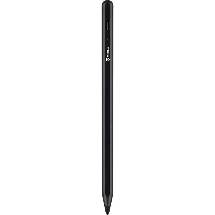 NoName Tactical Roger Pencil Black, Stylus mit Druckerkennung, USB-C Ladeanschluss und magnetischer Funktion, Schwarz