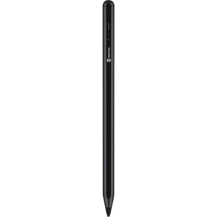 NoName Tactical Roger Pencil Black, Stylus mit Druckerkennung, USB-C Ladeanschluss und magnetischer Funktion, Schwarz