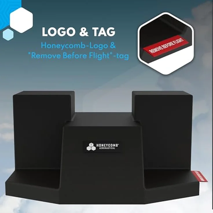 HONEYCOMB Dust Cover für Charlie Rudder Pedals (PC), Robuster Schutz gegen Staub und Kratzer – Bild 5