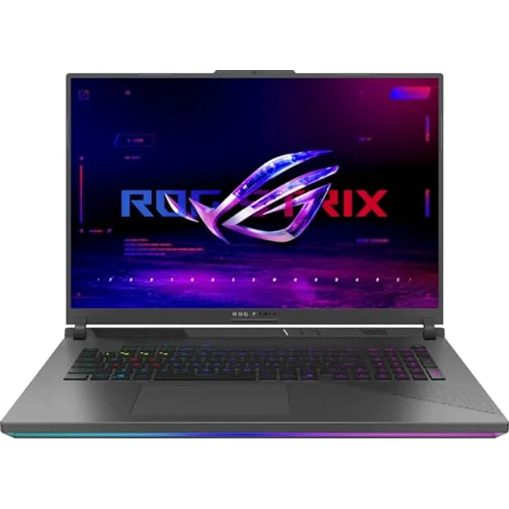 ASUS ROG Strix G16 G614FR Laptop, 16" WQXGA 240Hz IPS, AMD Ryzen 9 9955HX, 32GB RAM, 1TB SSD, NVIDIA RTX 5070 Ti, Win11 Home, QWERTZ, Volt Green, 3 Monate GamePass – Bild 1