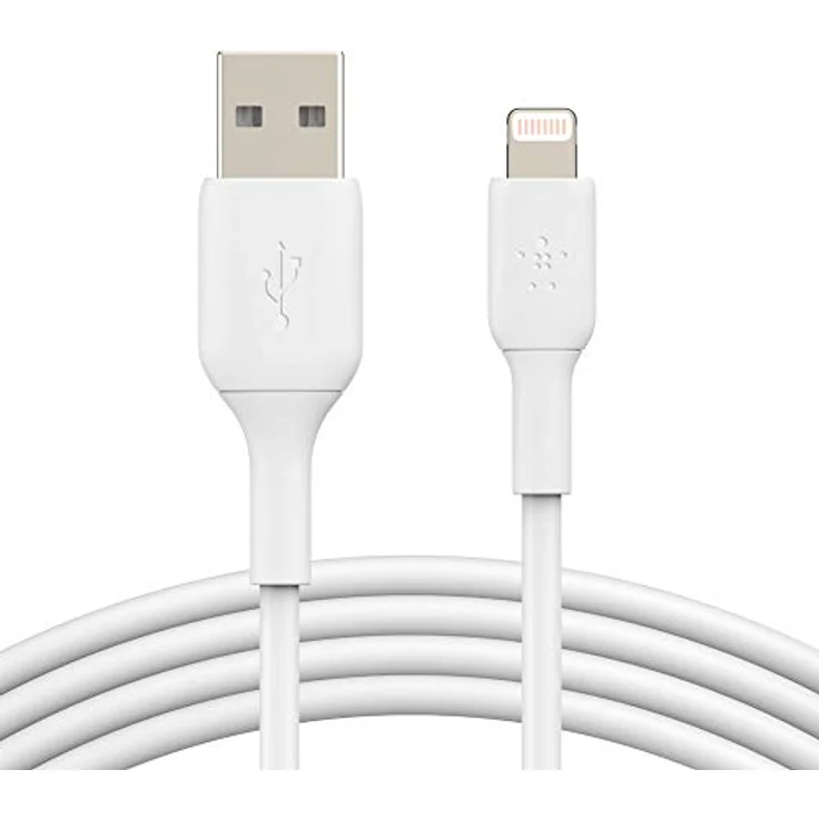 Belkin Lightning Lade/Sync Kabel PVC, 1 m, weiß – Bild 2