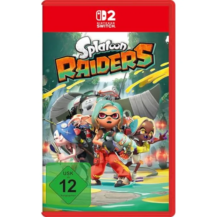 NINTENDO Splatoon Raiders - Einzelspielerspiel für Nintendo Switch 2 mit Charakteranpassung und mechanischen Gimmicks