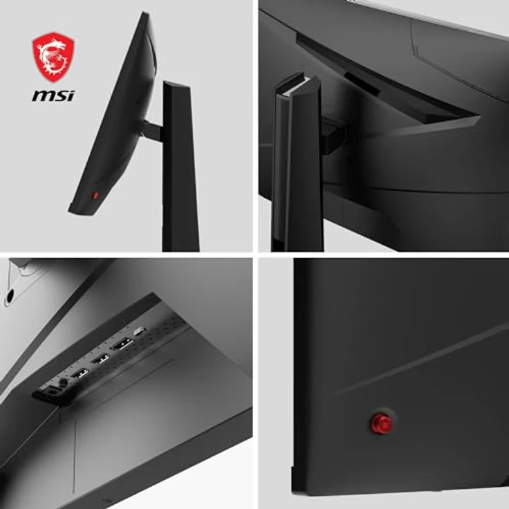 MSI MAG 274UPF E2 27 Zoll UHD Gaming Monitor - Rapid IPS Panel, 160 Hz / 0.5ms, 133% sRGB Farbraum, VESA DisplayHDR 400 - DisplayPort 1.4a, HDMI, USB Typ-C – Bild 4