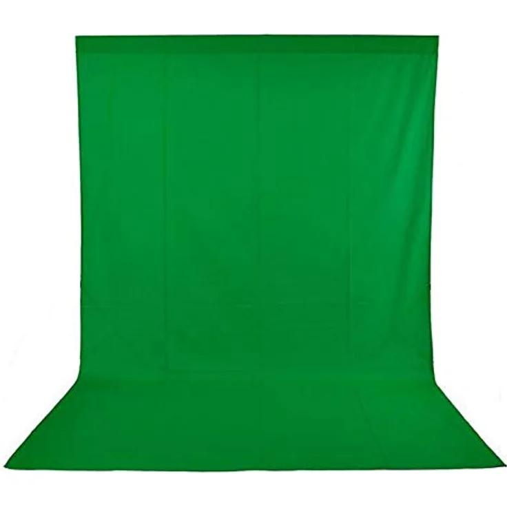 1,6 x 3M/5 x 10FT Fotografie Studio-Vlies Hintergrund Bildschirm 3 Hintergrundfarben für Option schwarz weiß Grün
