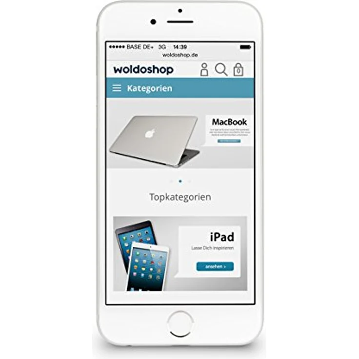 Apple iPhone 6 16GB Silber – Bild 2