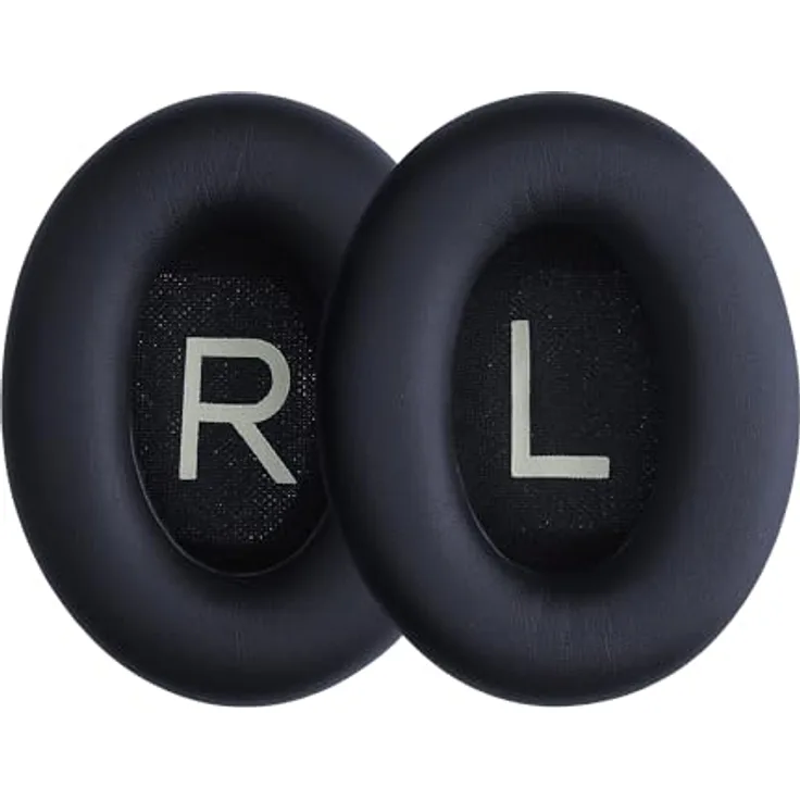 kwmobile 2X Ohrpolster kompatibel mit Bose Noise Cancelling 700 / NC700 - Kopfhörer Polster aus Kunstleder für Over Ear Headphones, in edler Lederoptik