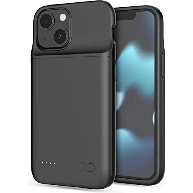 Batterie Hülle 4700mAh iPhone 12 Mini/13 Mini - Schwarz