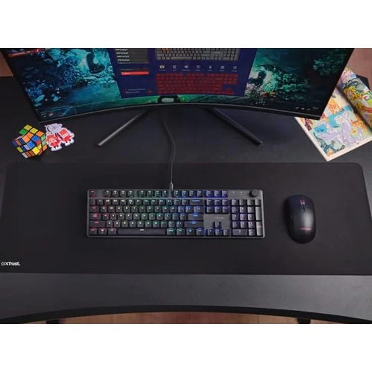 Trust GXT866 TORIX MECHANICAL (DE, Kabelgebunden), Tastatur, Schwarz, KEYBOARD DE – Bild 12