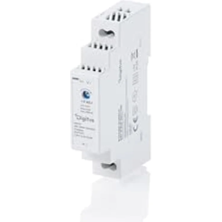 DIGITUS 5V / 2.4A / 12W Step-Shape DIN-Rail Netzteil, ultra-slim, Class II, für Server, Eingang 90 - 264 V, 47/63 Hz – Bild 1