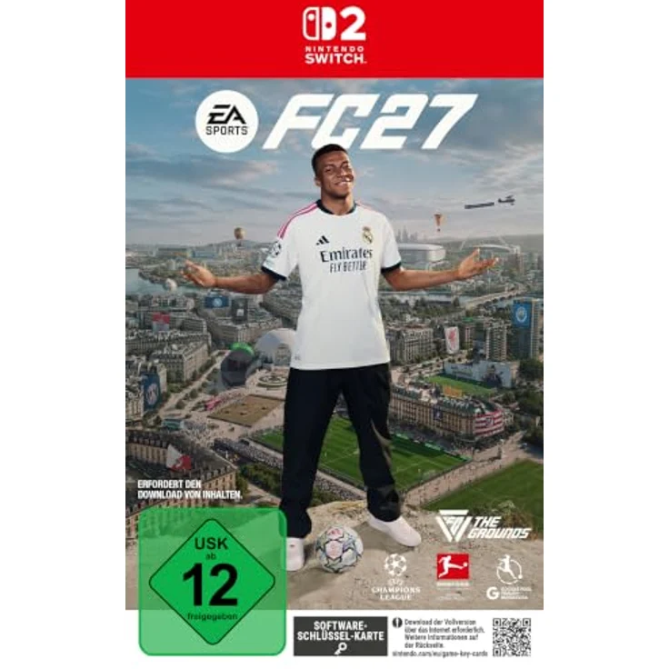 ELECTRONIC ARTS SW2 EA SPORTS FC 27, Fußballspiel mit The Grounds-Modus für PlayStation 5, Xbox Series X/S, PC und Nintendo Switch 2 – Bild 1