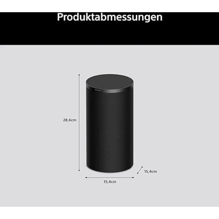 Sony Bravia Theatre Rear 9 Wlan Lautsprecher mit Bluetooth, 6.0 Kanälen und 180 W, Schwarz, versandkostenfrei – Bild 5