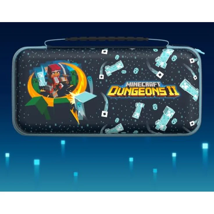 Turtle Beach PlayTrek™ Reisetasche für Nintendo Switch™ 2, Minecraft™ Dungeons II-Design mit EVA-Außenhülle und gepolstertem Innenraum, für maximalen Schutz und Zubehörorganisation – Bild 12
