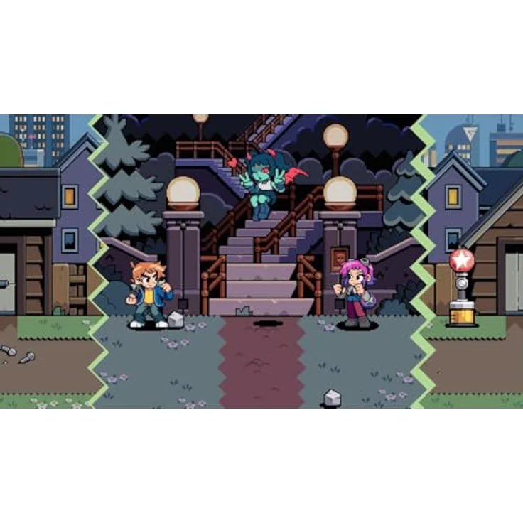 LIMITED RUN GAMES Scott Pilgrim EX - Nintendo Switch, Action-Abenteuerspiel mit 4-Spieler-Koop und exklusivem Faltposter – Bild 4