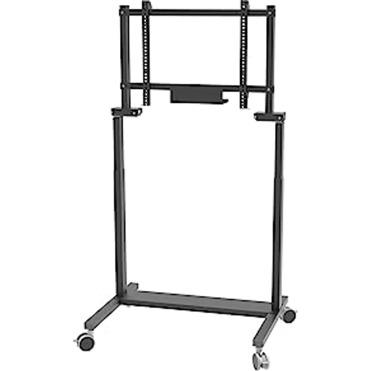 celexon Display Rollwagen Pro Adjust-42100MB - für 42" - 100" geeignet - Traglast bis 120kg - Maße: 107,8 x 81 x 142-207cm - schwarz – Bild 5
