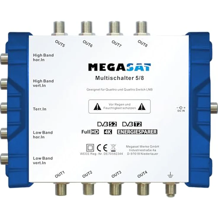 Megasat Multiswitch 5/8 – Bild 2