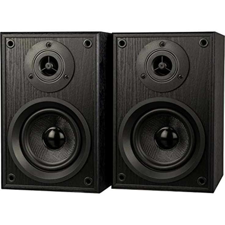 Dual LS 100 Aktiv-Lautsprecher Set (Phono-Eingang, integrierter Verstärker für Plattenspieler, Paar) schwarz – Bild 8