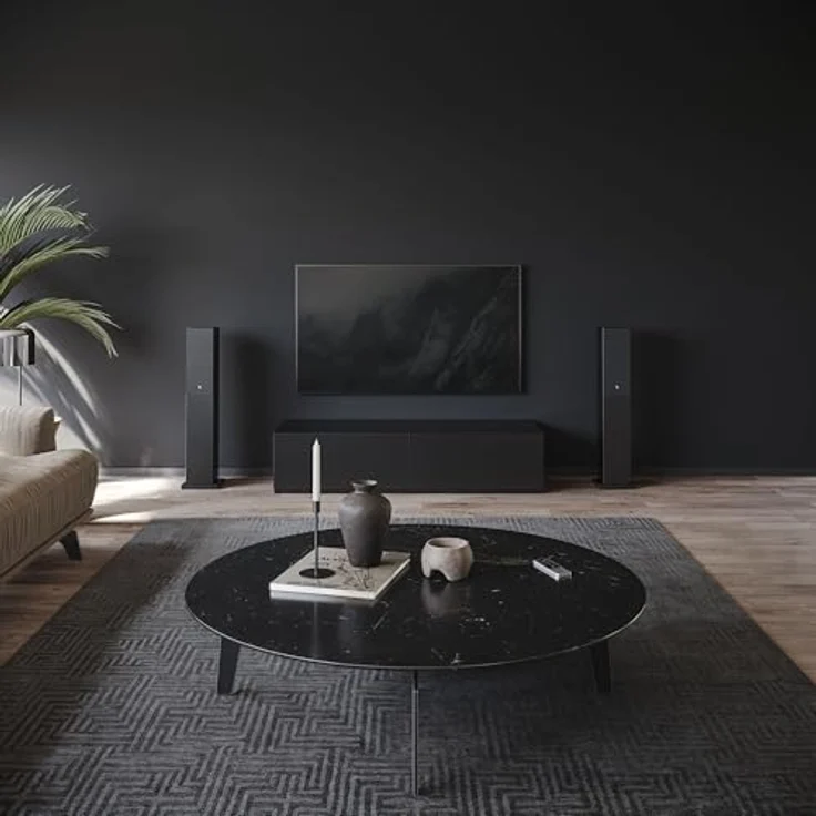 Audio Pro A38 W, Kabelgebundene Standlautsprecher mit 2 x 4,5" Tieftöner, Schwarz – Bild 7