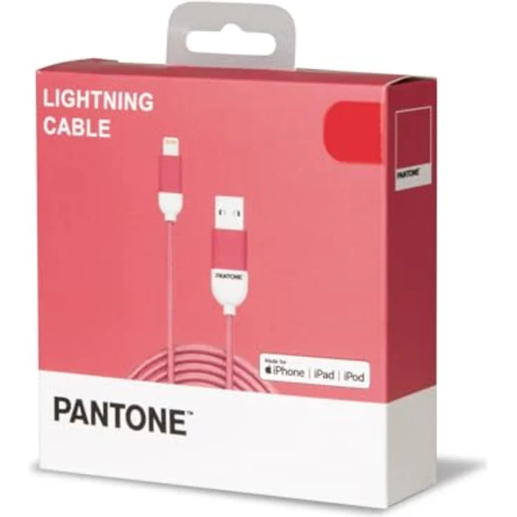 Celly PT-LCS001-5P, USB-Lightning Kabel, 1,5 m, 2,4 A, pink – Bild 5