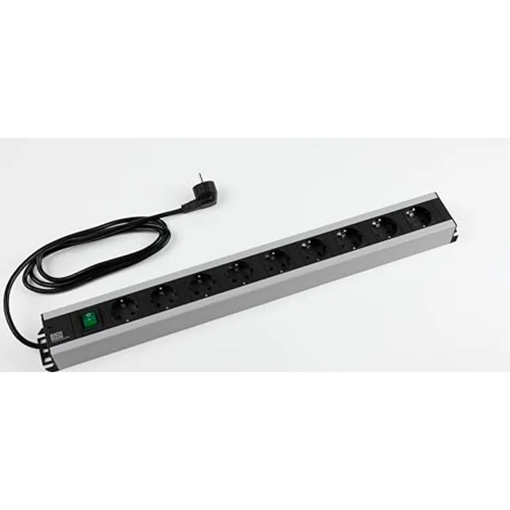 Bachmann 300.004 Handwerkerleiste 9-fach, Schwarz – Bild 4