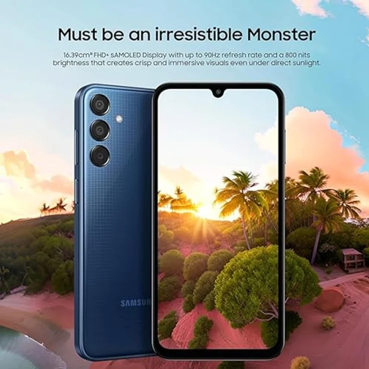 Samsung Galaxy M15 Dual SIM 5G 4GB RAM 128GB Light Blue EU – Bild 2
