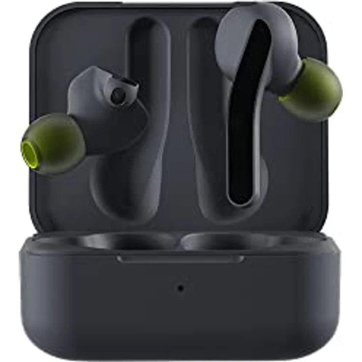 RollingSQUARE HYPHEN 2 kabellose Ohrhörer in Grau mit Touch-Bedienelementen, Ladehülle und Mikrofon – Bild 2