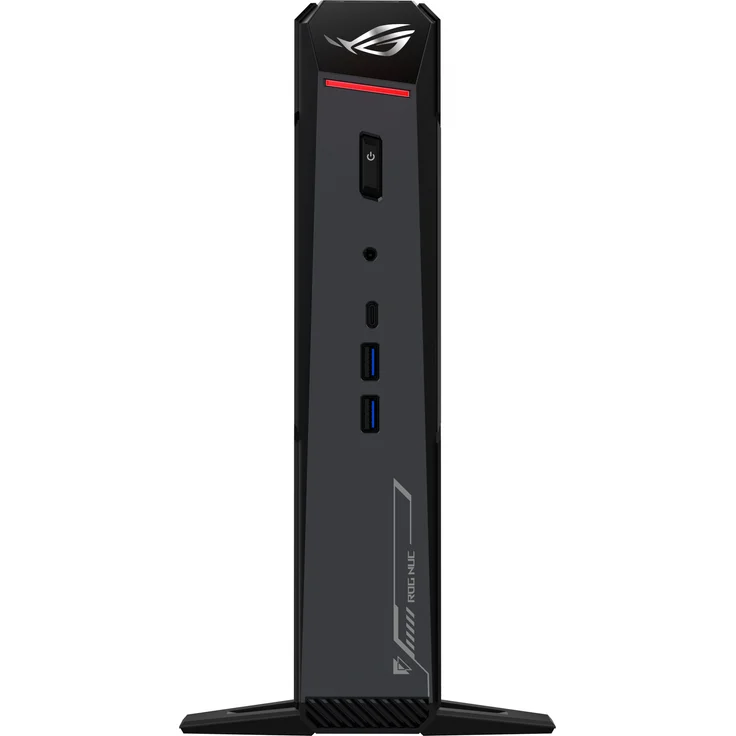 Asus ROG NUC RNUC15JNK9X389A2, Mini-PC mit Intel Core Ultra 9, 32 GB RAM, 1 TB SSD und NVIDIA GeForce RTX 5070 Ti, schwarz