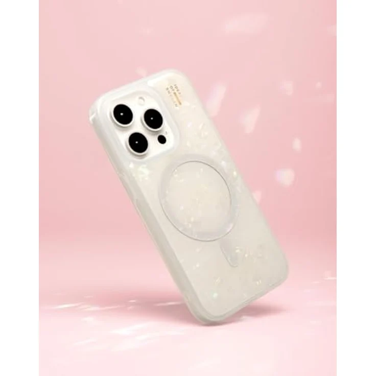 IDEAL OF SWEDEN Pearlised Case, Backcover für Apple iPhone 16 Pro, weiß – Bild 3
