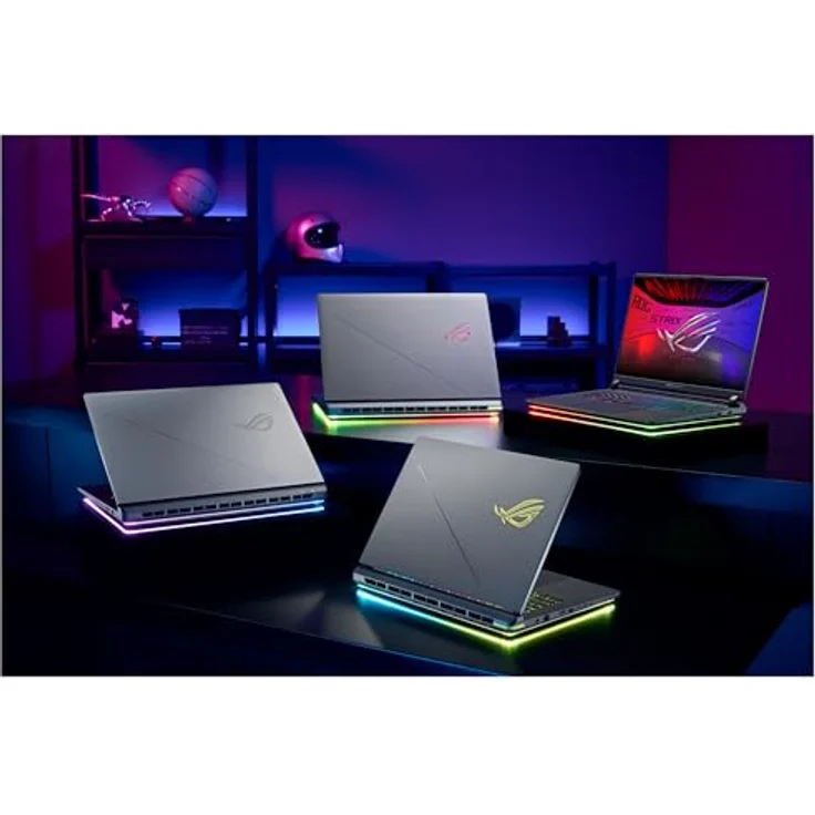 ASUS ROG Strix G18 G815LW Laptop, 18" 2,5K 240Hz IPS Display, Intel Core Ultra 9 275HX, 32GB RAM, 2TB SSD, NVIDIA RTX 5080, Win11 Home, QWERTZ, Volt Green, 3 Monate GamePass – Bild 3