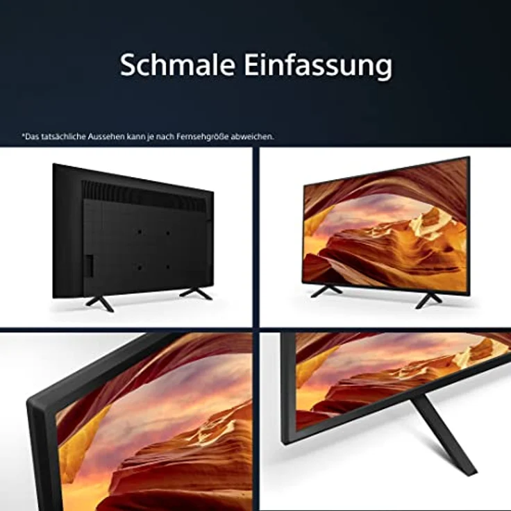 Sony BRAVIA | KD-50X75WL | LED | 4K HDR | Google TV | ECO Pack - unser Nachhaltigkeitskonzept | BRAVIA CORE | Narrow Bezel Design | – Bild 4
