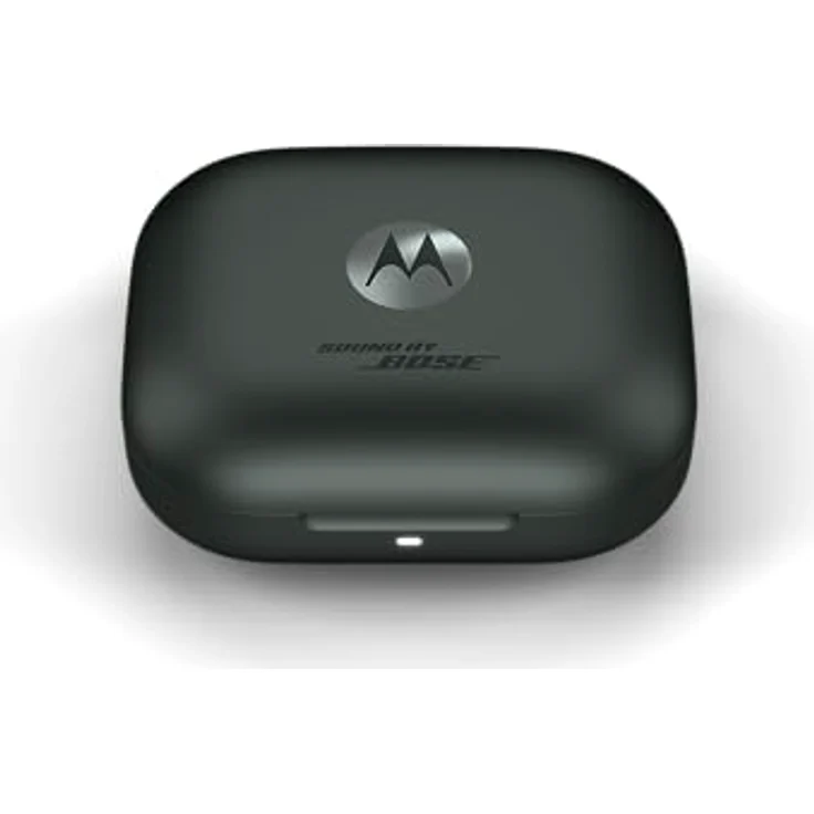 Motorola Moto Buds+ Sound by Bose (Bluetooth 5.3 Earbuds, Dolby Head Tracking + Dolby Atmos, aktive Geräuschunterdrückung, kabelloses Laden, bis zu 38 Stunden Akku, 3-Fach-Mikrofonsystem) Forest Grey – Bild 4