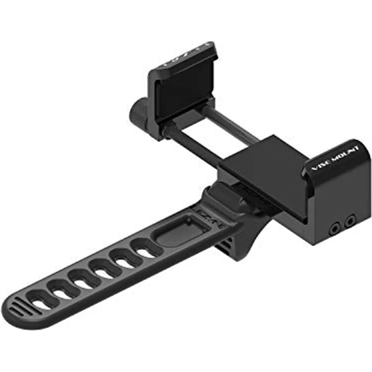 Lezyne Smart Vise, Smartphone Halterung für Fahrradlenker, robustes Aluminium, schwarz – Bild 2