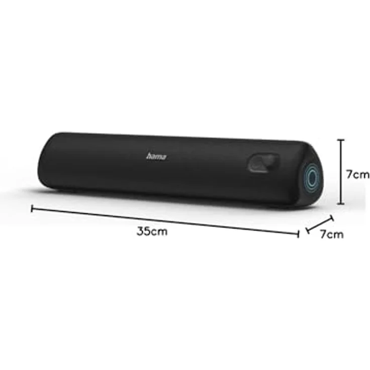 Hama PipeRoll 3.0 Bluetooth Lautsprecher (12 h Akkulaufzeit, Schwarz) – Bild 30