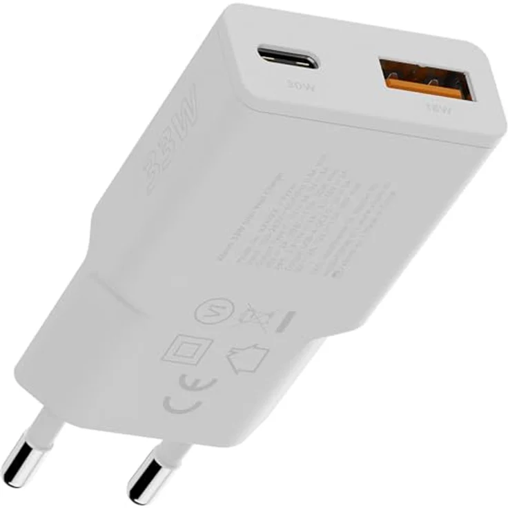 Xtorm Go2 Slimline USB-C Schnellladegerät, 33W, Weiß – Bild 1