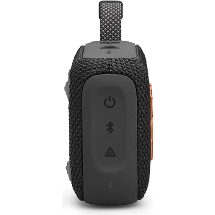 JBL Go 4 in Black - Portable Bluetooth Speaker Box Pro Sound, Deep Bass and Playtime Boost Function - Waterproof and Dustproof - 7 Hours Runtime – Bild 2