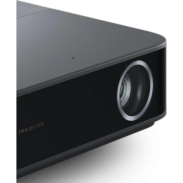 Loewe We. Beam Portabler Laser Projektor, Full HD 1920 x 1080, ALPD Laser, Dolby Audio, über 500 ANSI Lumen, hoher Kontrast, Autofokus, 40 bis 120 Zoll, Home Cinema, Kompatibel mit Powerbanks USB-C, Schwarz – Bild 4