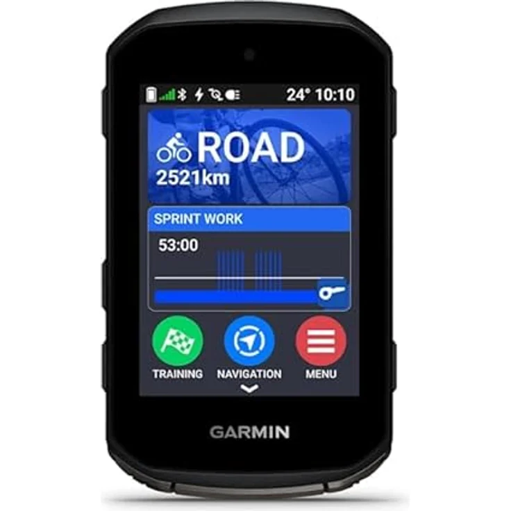 Garmin Edge 850, GPS-Fahrradcomputer mit Touchscreen, 12 Stunden Akkulaufzeit, intelligente Verpflegungsalarme – Bild 1