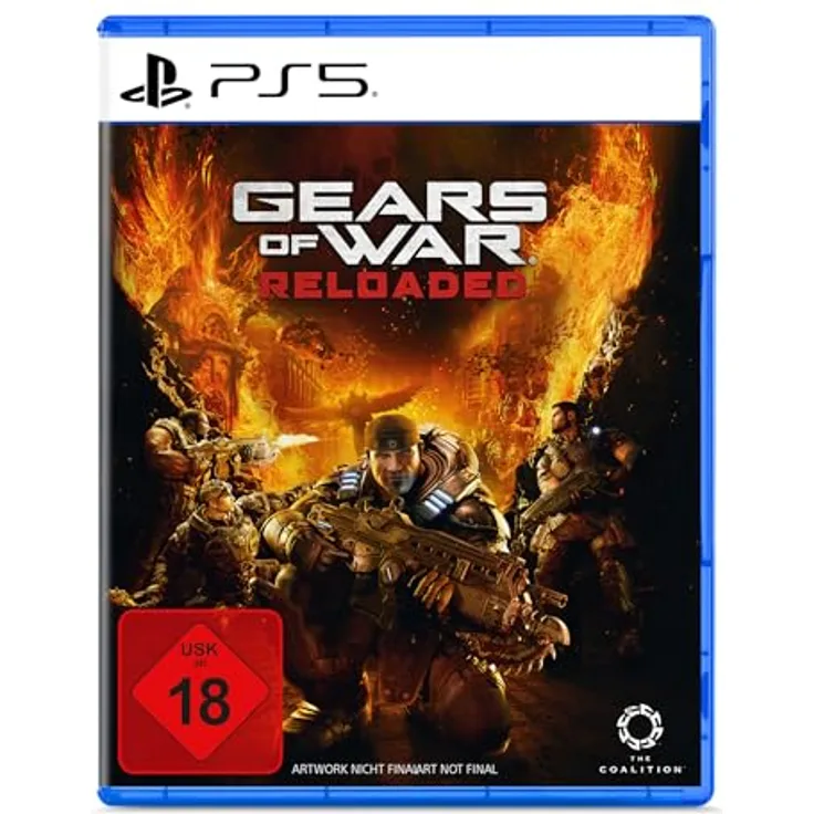 PS5 Gears of War: Reloaded – Remaster für PlayStation® 5, Disc mit 4K-Assets, HDR, Cross-Play und Cross-Progression