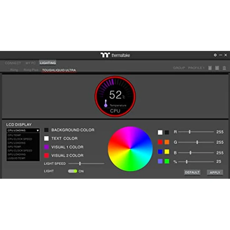 Thermaltake Toughliquid Ultra 240, All-in-One Wasserkühler mit 240mm Radiator, leiser Betrieb, Schwarz – Bild 13