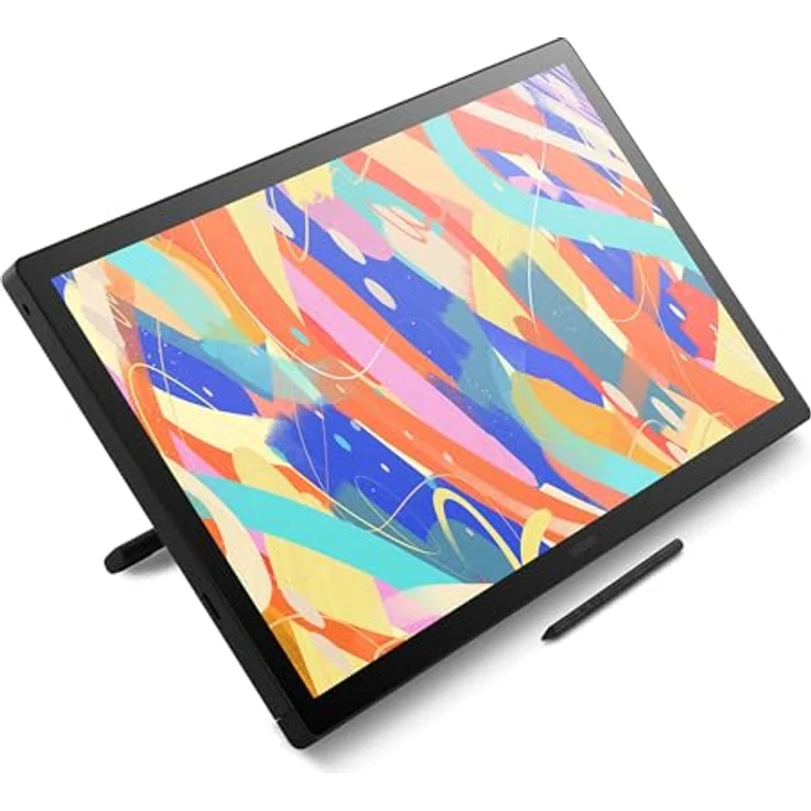 Wacom Cintiq 24 pen DTK246, Grafiktablett mit 23,8 Zoll LCD-Display, 2560 x 1600 Auflösung, 99 % DCi-P3 Farbraumabdeckung, kabelgebunden, USB-C und HDMI – Bild 2