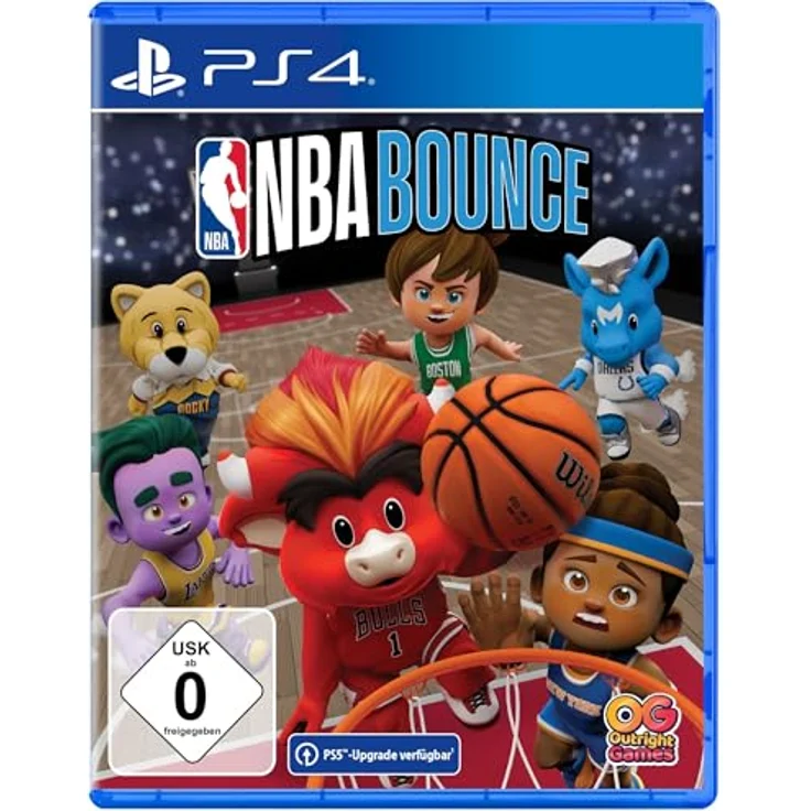 Outright Games NBA Bounce, PS4 Basketballspiel mit 30 NBA-Teams und lokalem Koop-Modus für bis zu 4 Spieler – Bild 1