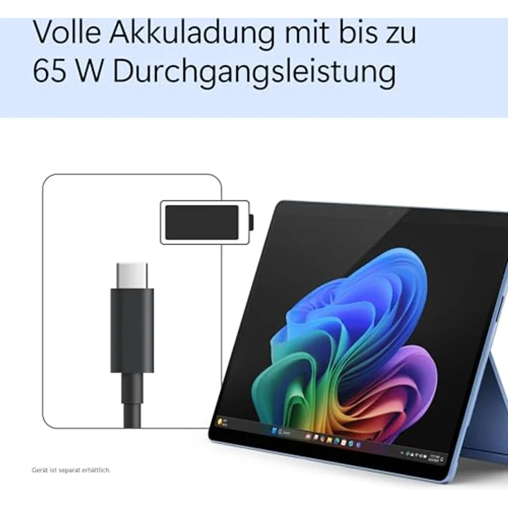 Microsoft Surface USB4 Dock - USB4 - 100 W - 1000 Mbit/s - Schwarz - 60 Hz – Bild 7