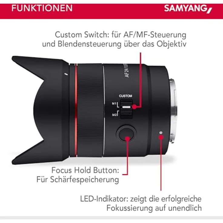 Samyang AF 24mm F1,8 für Sony FE – Bild 3