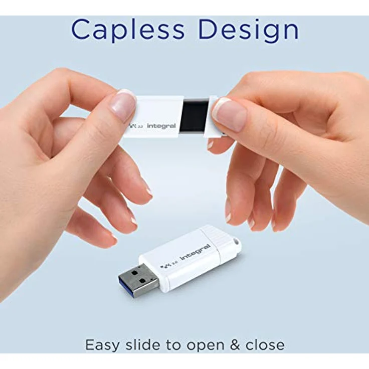 Integral Memory Turbo Flash Stick, Weiß weiß weiß 256 GB – Bild 7