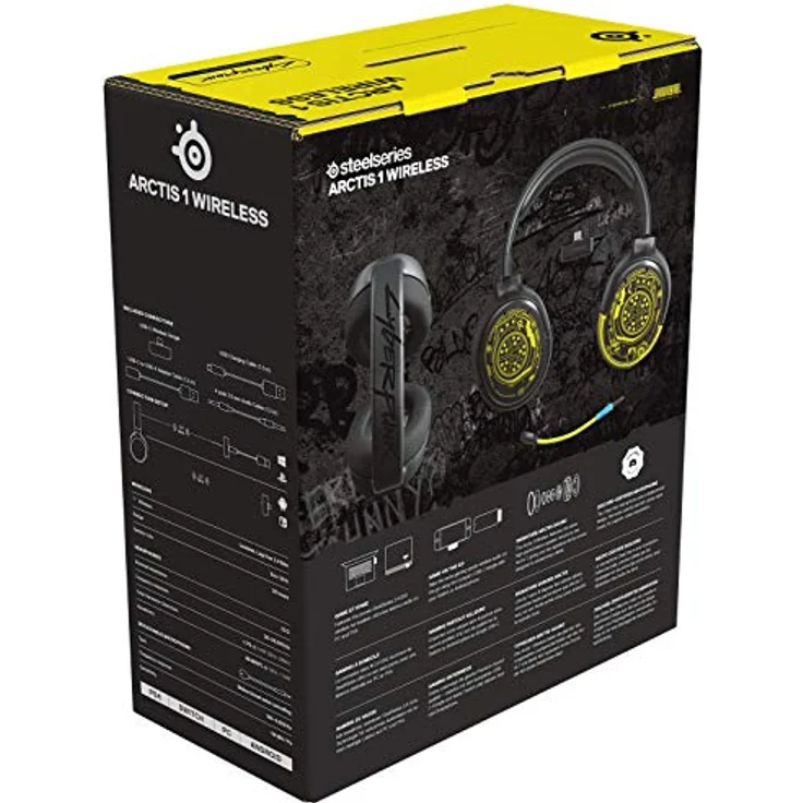 SteelSeries Arctis 1 Wireless Cyberpunk Netrunner Edition (61518) – Bild 11