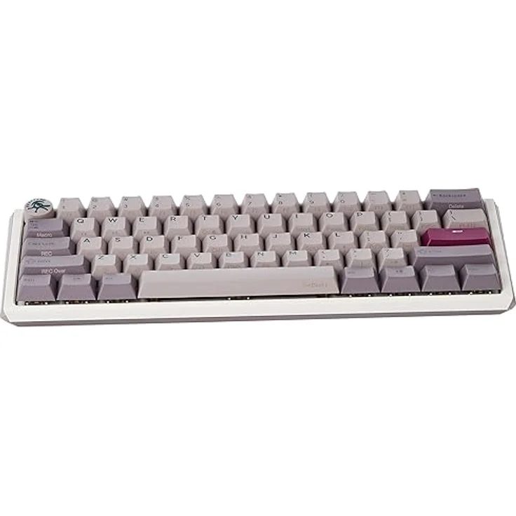 Ducky One 3 Mist Grey Mini Gaming Tastatur, RGB LED - MX-Blue (US) – Bild 2
