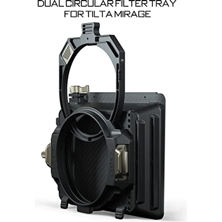 Tilta Dual Circular Filtereinsatz für Tilta Mirage Matte Box, kompatibel mit 95 mm runden Filtern, leicht, langlebig, MB-T16-DCF – Bild 5