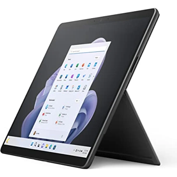 Microsoft Surface Pro 9, i5, 8GB RAM, 256GB SSD, Win 11 Home, 13 Zoll 2-in-1 Tablet/Laptop, Graphit, powered by Intel Evo Plattform – Bild 1